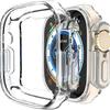Чехол-бампер из ТПУ для Apple Watch Ultra 49 мм БЕЗ Защиты Экрана Защитная Устойчивая к Царапинам Рамка для iWatch Ultra 2 49 ММ