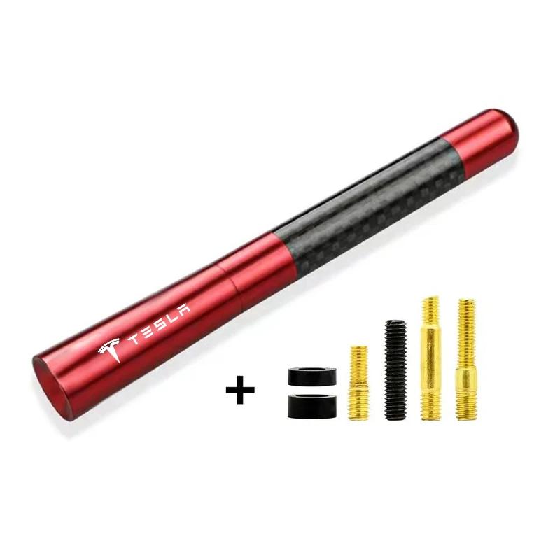 Car Sticker Tesla 12cm Car Roof Enhanced Signal Aerial Antenna Auto  for Tesla Model 3 S X Y 2022 Style Roadster Invader Coil Mo