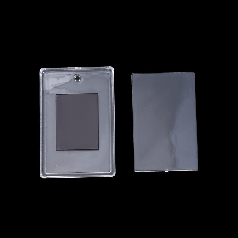 10-50PC Clear Magnet Photoes Holders Acrylic Refrigerator Magnetic Display Frames Office DIY Insert Photo Picture Storage Holder