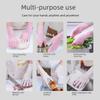 Durable Nitrile Dishwashing Gloves for Women - Food Grade, Thickened, Ideal for Kitchen & Housework Cleaning