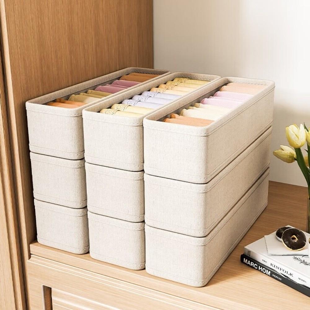 Large Capacity Household Underwear Storage Box Portable Underwear Storage Container