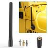 JeCar 7.5" Рефлекторная короткая антенна Замена для TJ JK JL F150 Аксессуары Металл ABS