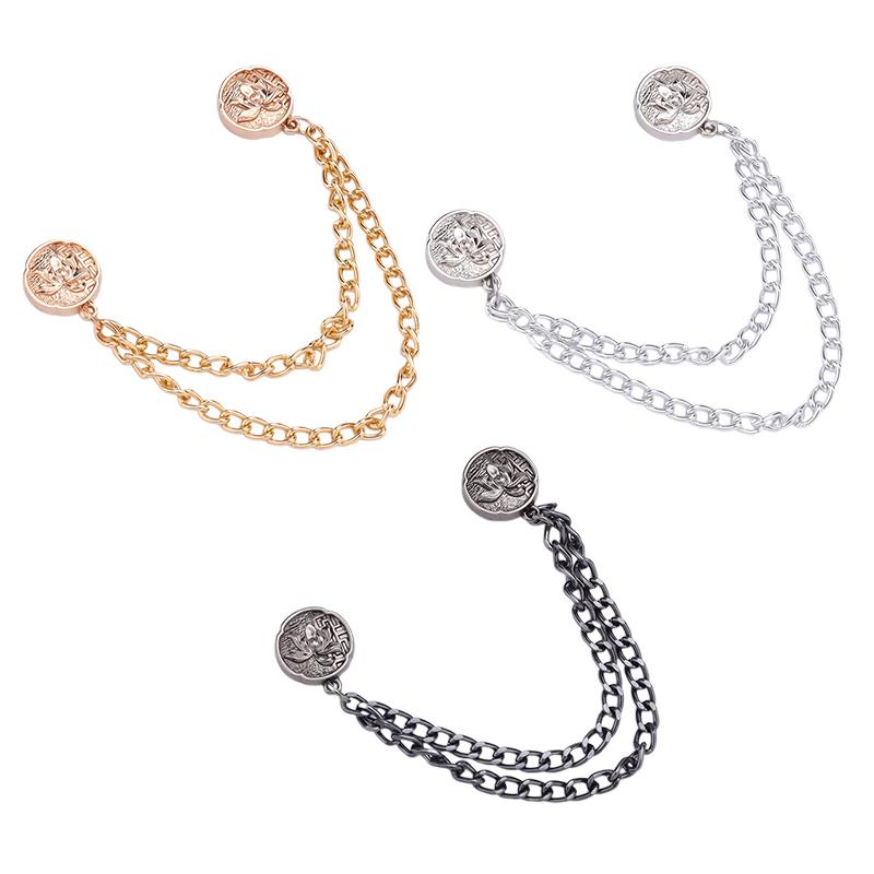 1шт магнитная пряжка цепи брюки нога фиксатор зажим фиксированная магнитная пряжка аксессуары для одежды