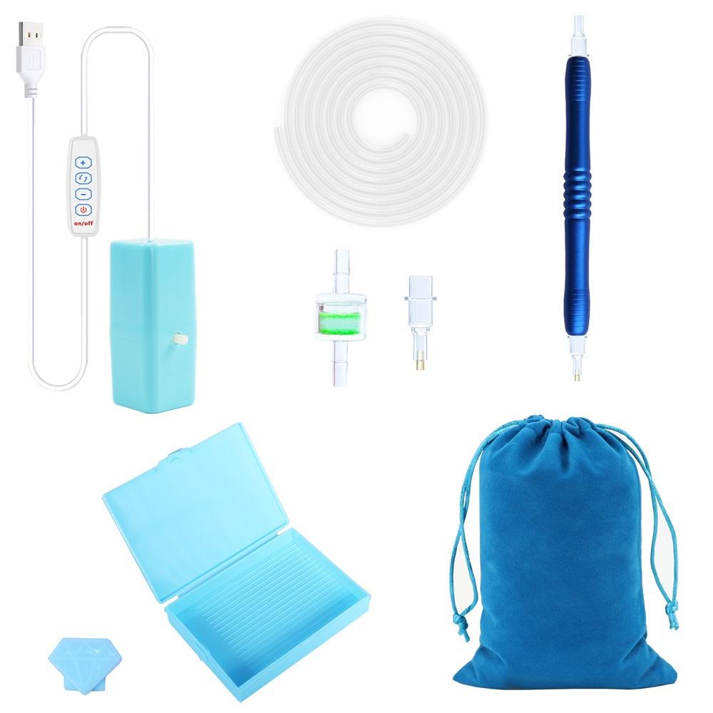 Electric Vacuum Diamond Painting Pen Kits USB Powered Diamond Painting Suction Device for 5D Diamond Painting Tool