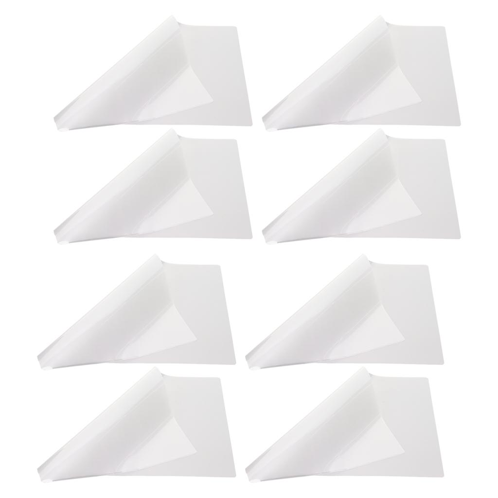 100 шт. Ламинирующие листы 80 мкм Прозрачные Антистатические Износостойкие Фото Пластиковые Пленки Кармашки