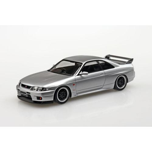 Аосима Бунка Кёдзай (АОСИМА) 1/32 Серия Snap Kit Nissan R33 Skyline GT-R Кастомные колеса (Соник Сильвер) Предварительно окрашенный пластиковый набор модели 15-SP4
