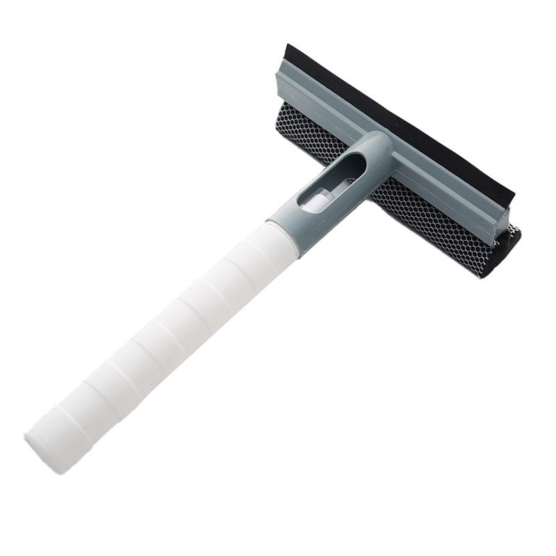3 in 1 Spray Scrape Wipe Window Squeegee Glass Cleaner Window Squeegee Cleaner With Silicone Holder Bathroom Mirror Scraper