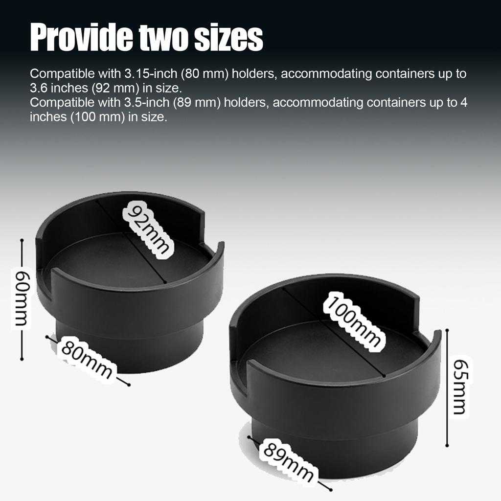 Sofa Cup Holder Adapter Expander Fits 3 6 Inch or 4 Inch Cup Holders Compatible with Large Cups Spill Prevention
