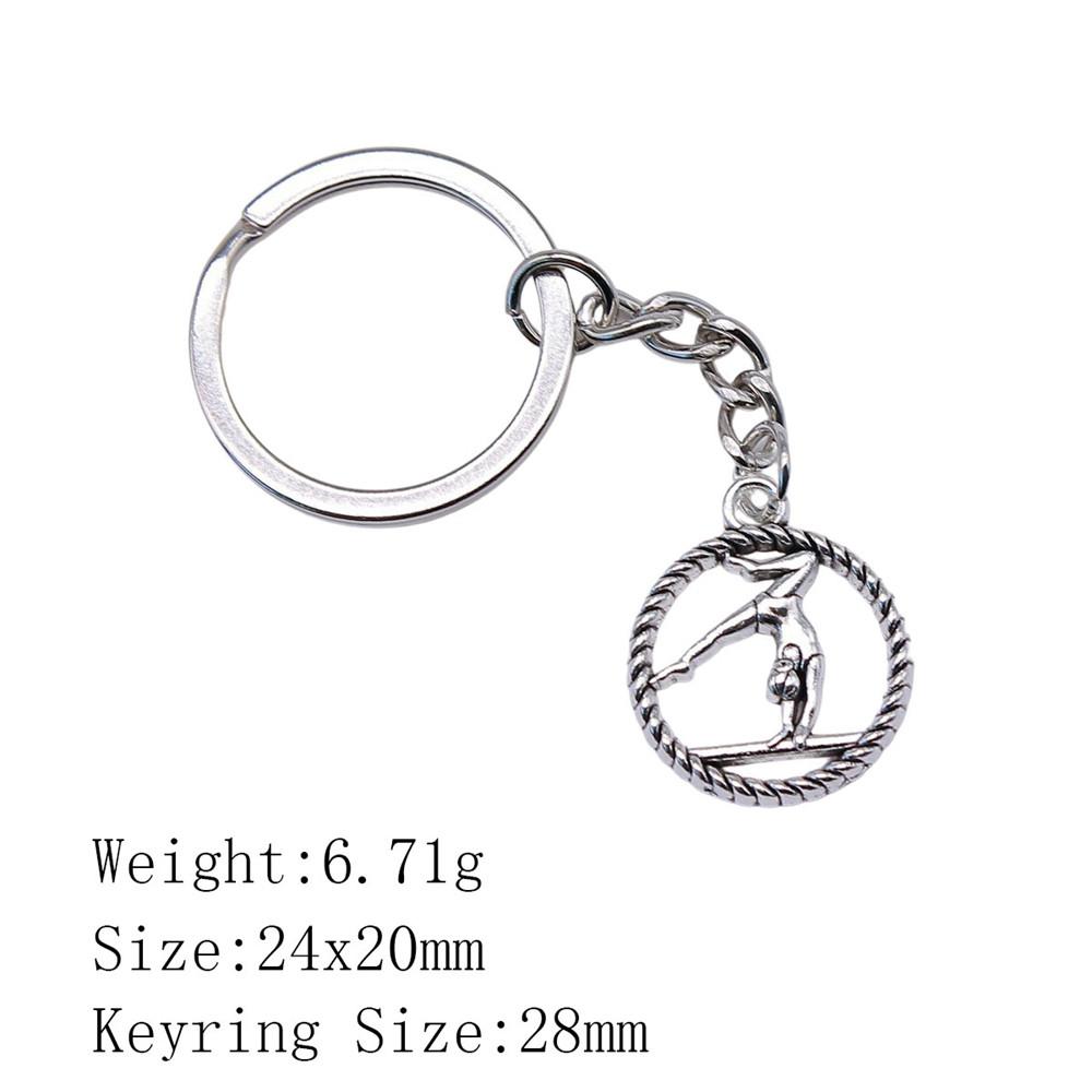 Новый год Женский брелок Йога Спортивный брелок Дешевые вещи Цепь Мужчина