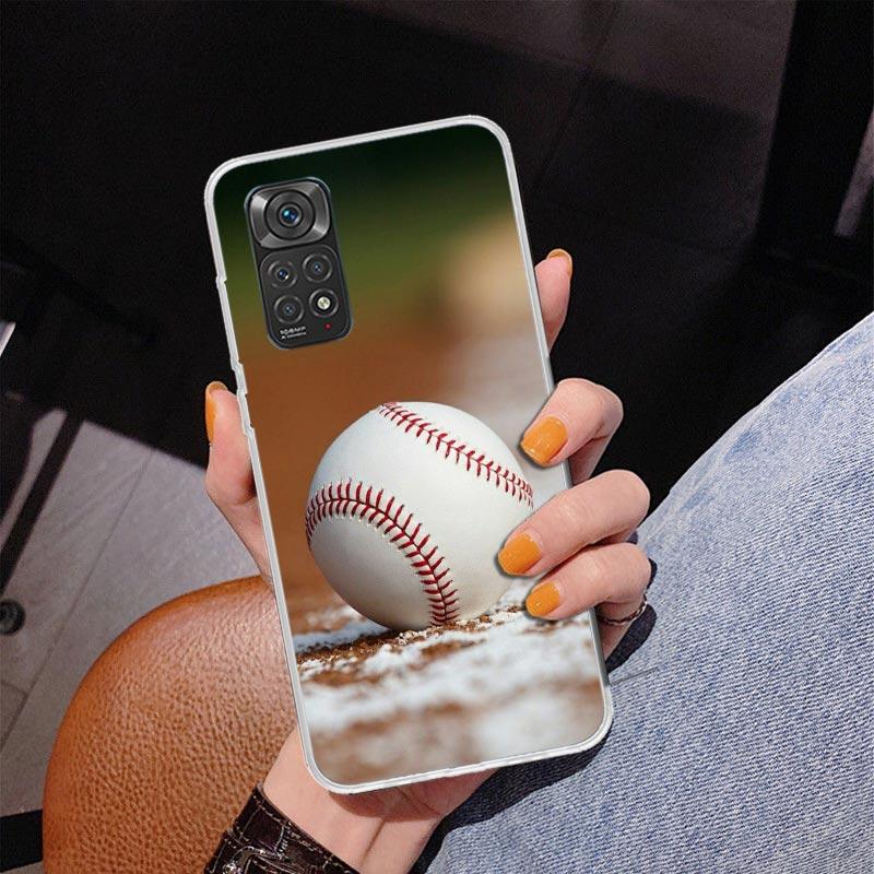 Baseball Sport Phone Case For Xiaomi Redmi Note 15 14 13 12S 12 11 Pro Plus 14S 11S 11E 10 10S 11T 5G Personalized Cover Redmi N