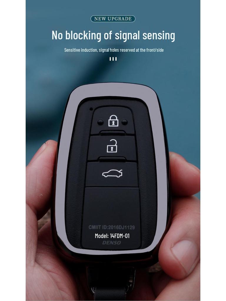 Key Case for Toyota: Yaris, Highlander, Levin, Corolla, Camry, RAV4, IZOA
