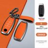 Zinc Alloy Car Key Case for Nissan Versa Maxima Rogue Armada Sentra Qashqai X-Trail 2/3/4/5Buttons 2022 2023 2024 Accessories