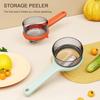 Storage Box Multifunctional Peeler Portable Veggie Potatoes Peelers  Kitchen Utility Tools