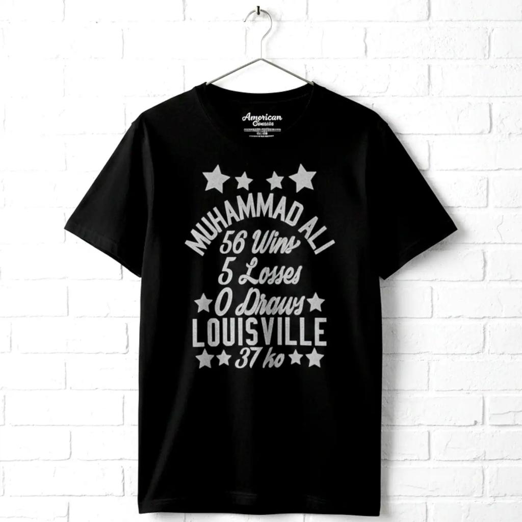 Muhammad Ali Louisville 0 Draws Men's T Shirt
