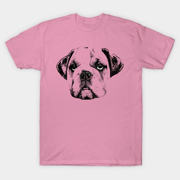 T Shirt Women Bulldog Face Design A Bulldog Christmas Gift Harajuku Print Kawaii Tshirt Summer Short Sleeve Female T-Shirt Top Tee