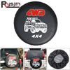 14" 15" 16" 17" дюймов 4WD 4x4 ПВХ кожаный чехол для запасного колеса, чехол, сумка, протектор, автомобильные шины 14 дюймов для Jeep Hummer