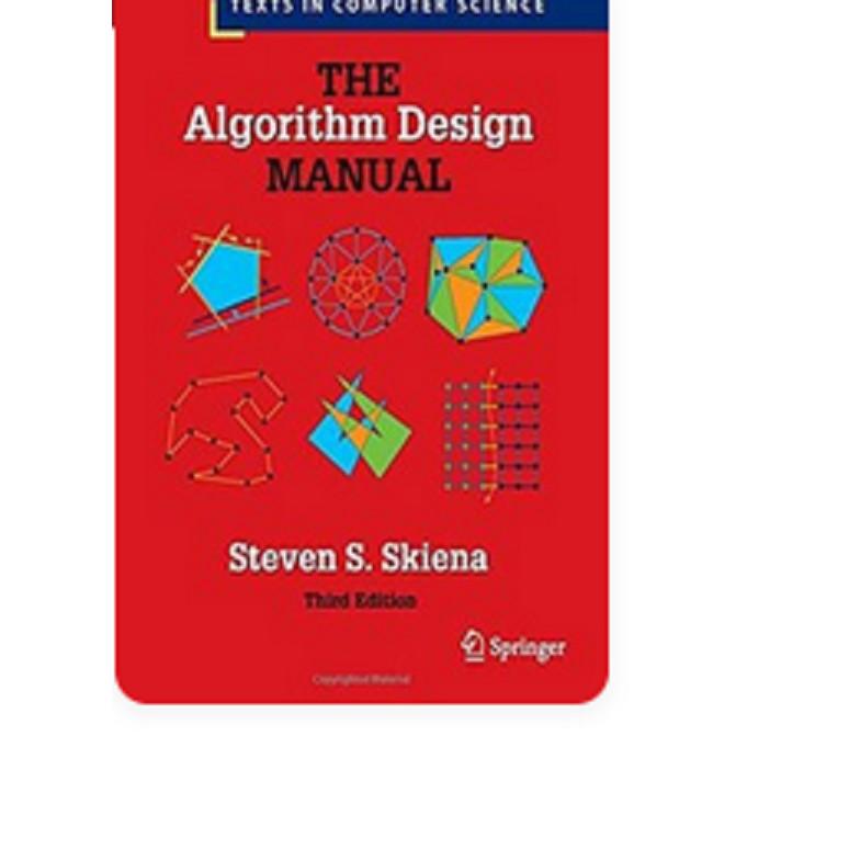 The Algorithm Design Manual Hardcover h922 UKN403
