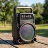 360° Light Karaoke Speaker TWS Function Party Speaker Portable Bluetooth Speaker  Camping Use
