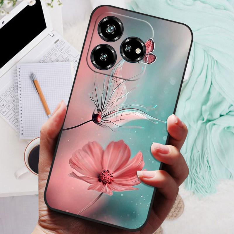 Чехол для Nubia V60 Design 5G Роскошный Модный Мягкий Силиконовый Чехол для Телефона Для ZTE Blade V60 Vita Design AXON60 Lite Задняя Крышка Coque
