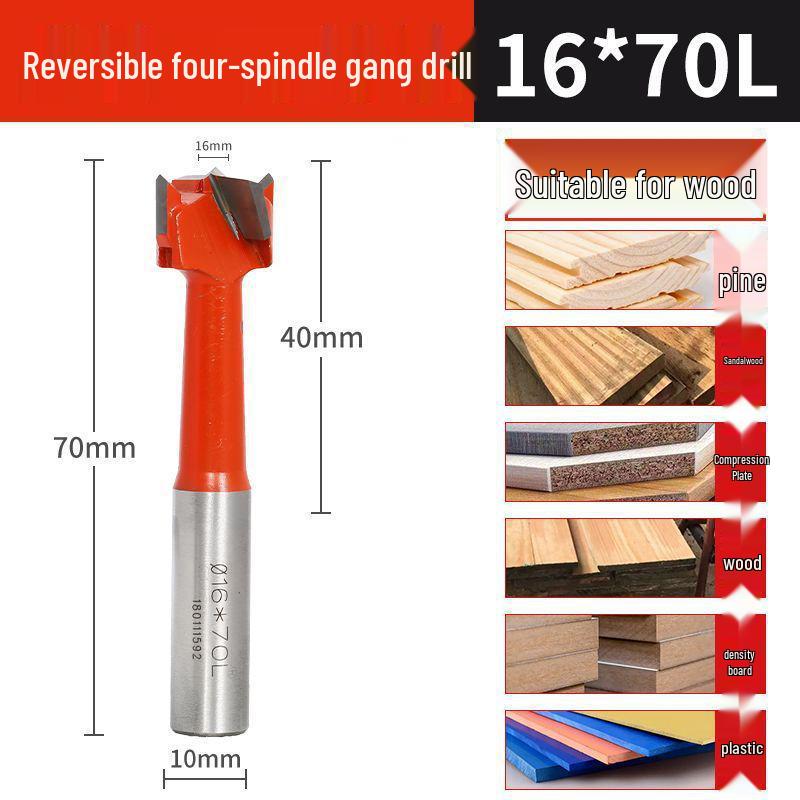12 мм Фрезерная фреза для сверления боковых отверстий по дереву, пробойник для отверстий