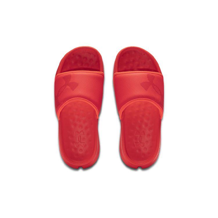 Under Armour Summit Series Casual Comfortable Fashion Rubber Sole Slide Sandals Men Footwear Red 3026033-602