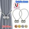 Магнитный шар, подхваты для штор, веревка, аксессуары, стержни, аксессуары, спинки, застежки, зажимы с пряжкой, держатель для крючков, домашний декор