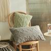 Jacquard Plush Pillowcase Geometric Design Pillow Cushion Cover Solid Color Living Room Sofa Pillow Case Home Decor 30*50cm