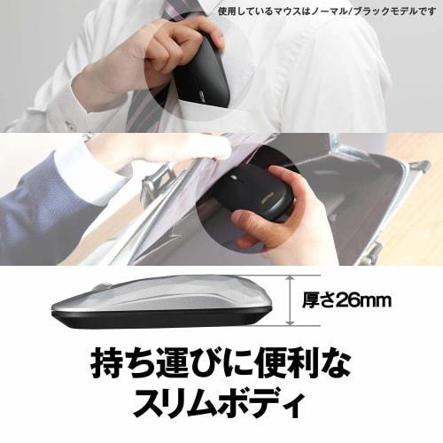 Беспроводная мобильная мышь Buffalo 2,4 ГГц с ресивером FLEXUS Тонкая и легкая 3-кнопочная беспроводная тихая BlueLED соответствует военному стандарту переключение DPI (600