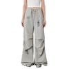 X Aisle Graffiti Loose Cargo Parachute Pants