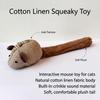 Cat Plush Sounding Mouse Toy for Indoor Outdoor Interactive Play