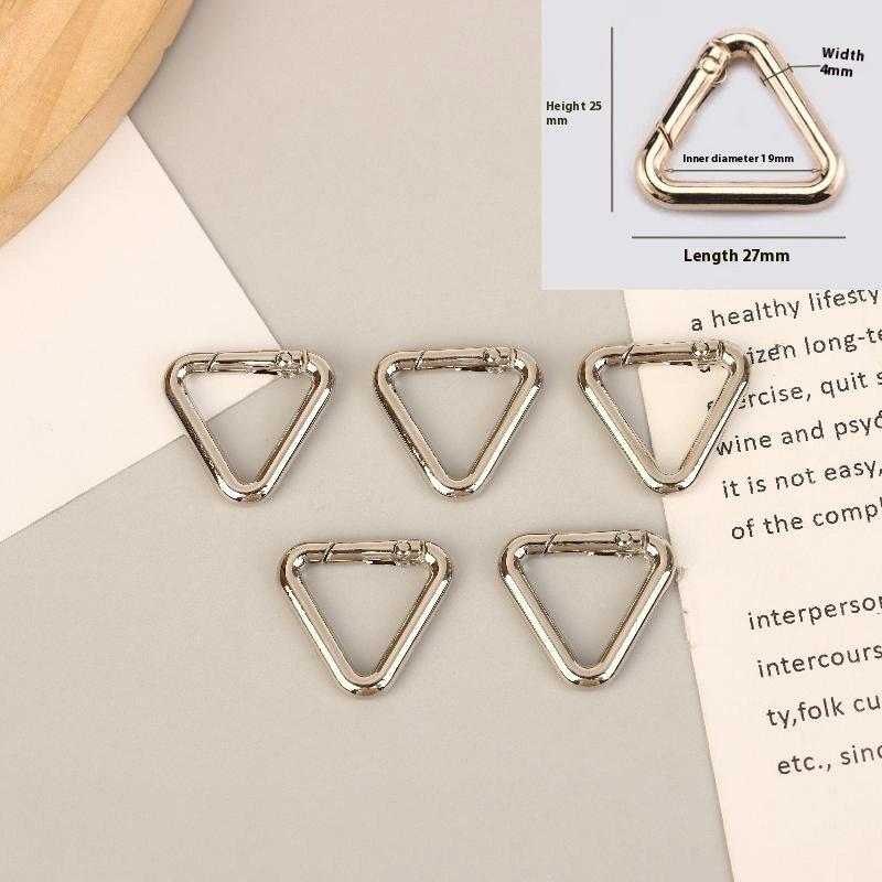 5 шт. Пружинное кольцо в форме звезды, утки, цветка, с открытой пряжкой-карабином для кожаной сумки, сумочки, ремня, соединитель