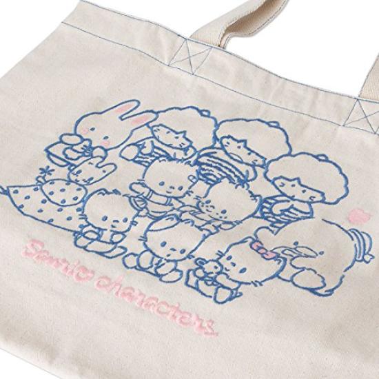 Sanrio Characters X BOOFOOWOO Tote Bag '80s (Kinari)