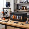 Нетканый 3D-контейнер для хранения филамента, прозрачный, складной, пылезащитный, многофункциональный держатель для аксессуаров 3D-печати