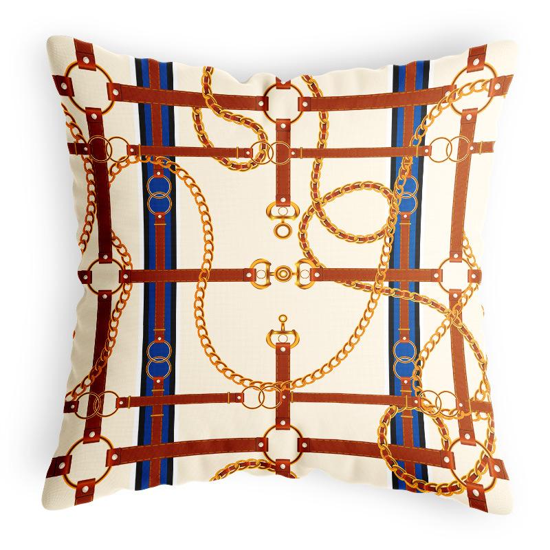 Наволочка Декоративная Полиэстер Лен Сатин Сатин Домашний Стиль Чехол для Подушки Автомобильная Подушка для Спины Наволочка Диван