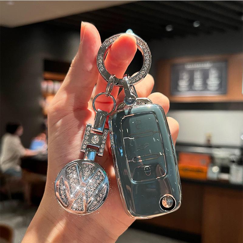 Чехол для ключа Volkswagen для Lavida, Sagitar, Tayron X, Golf, Lamando, Passat, Magotan, Tiguan L