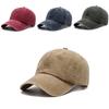 Classic Cotton Baseball Cap With Sunshade And Windproof Features For Outdoor Activities