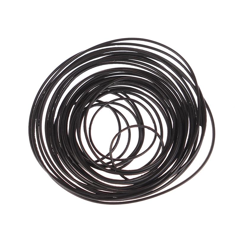 1Pack 0.5/0.6/0.7/0.8Mm Watch O-Ring Waterproof Rubber Watch Back Cover Gaskets