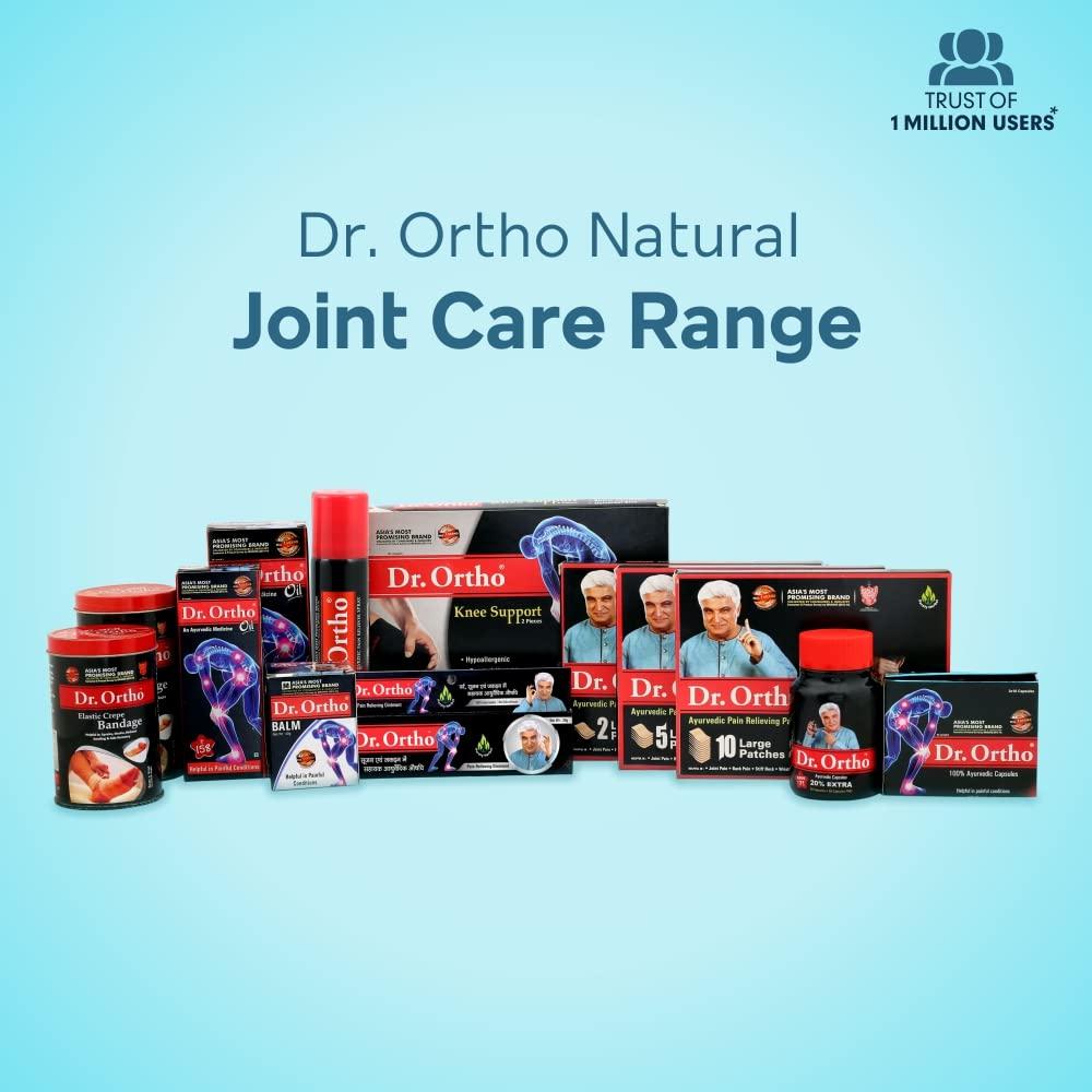 Масло аюрведической медицины Dr Ortho Pain Relief - 100 мл + 20 мл дополнительно, упаковка 1 шт.