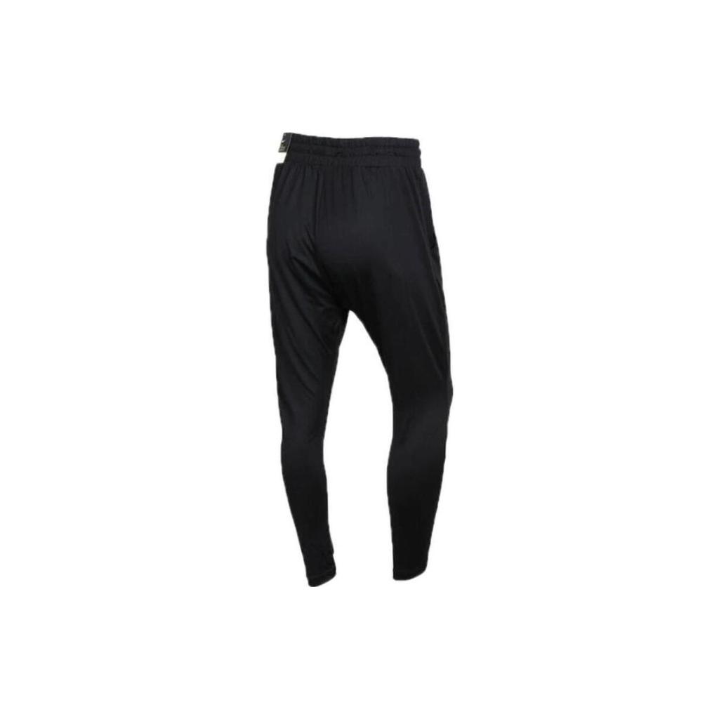 Nike Dri-Fit Solid свободный крой трикотажные длинные брюки женские брюки черные 933669-010