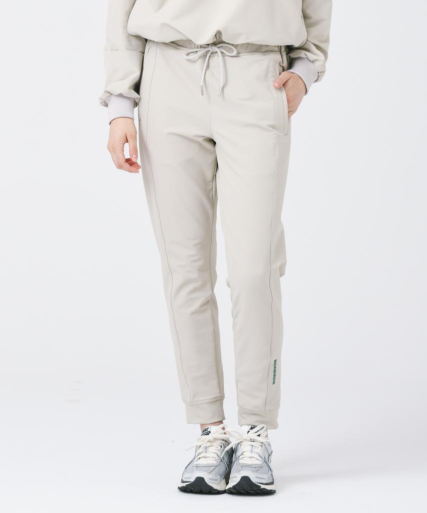 MONBIRDIE GOLF Windproof Nylon Jogger Pants Beige