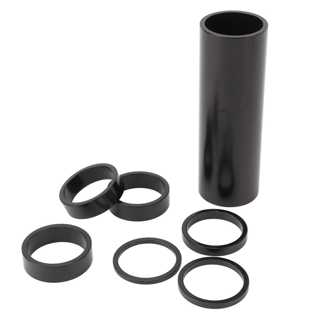 7 ШТ. Проставочные кольца рулевой колонки велосипеда из алюминиевого сплава 28,6 мм, шайба передней вилки, проставка выноса руля велосипеда для