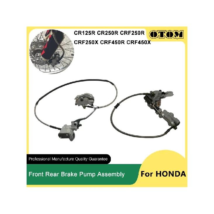 OTOM 2002-2019 Motorcycle Front Rear Brake Master Cylinder Pump Caliper Assembly For NISSIN HONDA CR125R CR250R CRF250R CRF450R