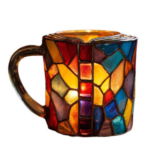 Кружка-книга Расписанная вручную Штабелируемая Книжная Кофейная Чашка Уникальный Подарок для Учителя