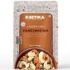 Khetika Премиум Панчмева 200 г | 5 Суперфудов в 1 Смеси, Сухофрукты, Смесь Орехов, Смесь Фруктов, Содержит Кешью, Миндаль, Длинный Изюм
