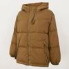 OFTBUY Winter Women Commuting Thickened Down Jacket Warm Hooded Filled with 90% White Duck Down Loose Casual Down Jacket