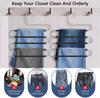 5 Layer S Shaped Pants Hanger Stainless Steel Non-Slip Multifunction Trousers Ties Wardrobe Organizer