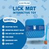 Premium Lick Mat for Dogs & Cats with Suction Cups and Spatula Spreader for Pet Separation Anxiety Relief, Slow Feeder, Perfect with Peanut Butter,