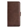 For Honor X8a 4G Calf Texture Phone Case PU Leather Dual Magnetic Clasp Foldable Stand Wallet Cover