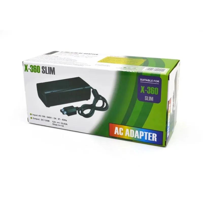 Для консоли Xbox 360 Slim Блок питания EU/US Plug 110-240V AC Адаптер Зарядное устройство с кабелем