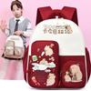 Kindergarten School Bag Middle and Large Class Children's Backpack Cartoon Cute Preschool Boys and Girls Backpack